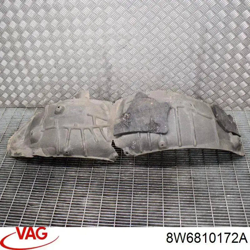 Do koszyka 8W6810172A VAG Nadkole błotnika tylnego prawe