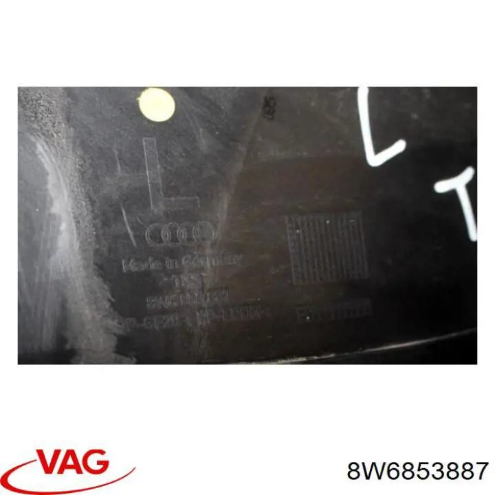 Nadkole błotnika przedniego lewe przednie VAG 8W6853887 cena, od 43,06 USD