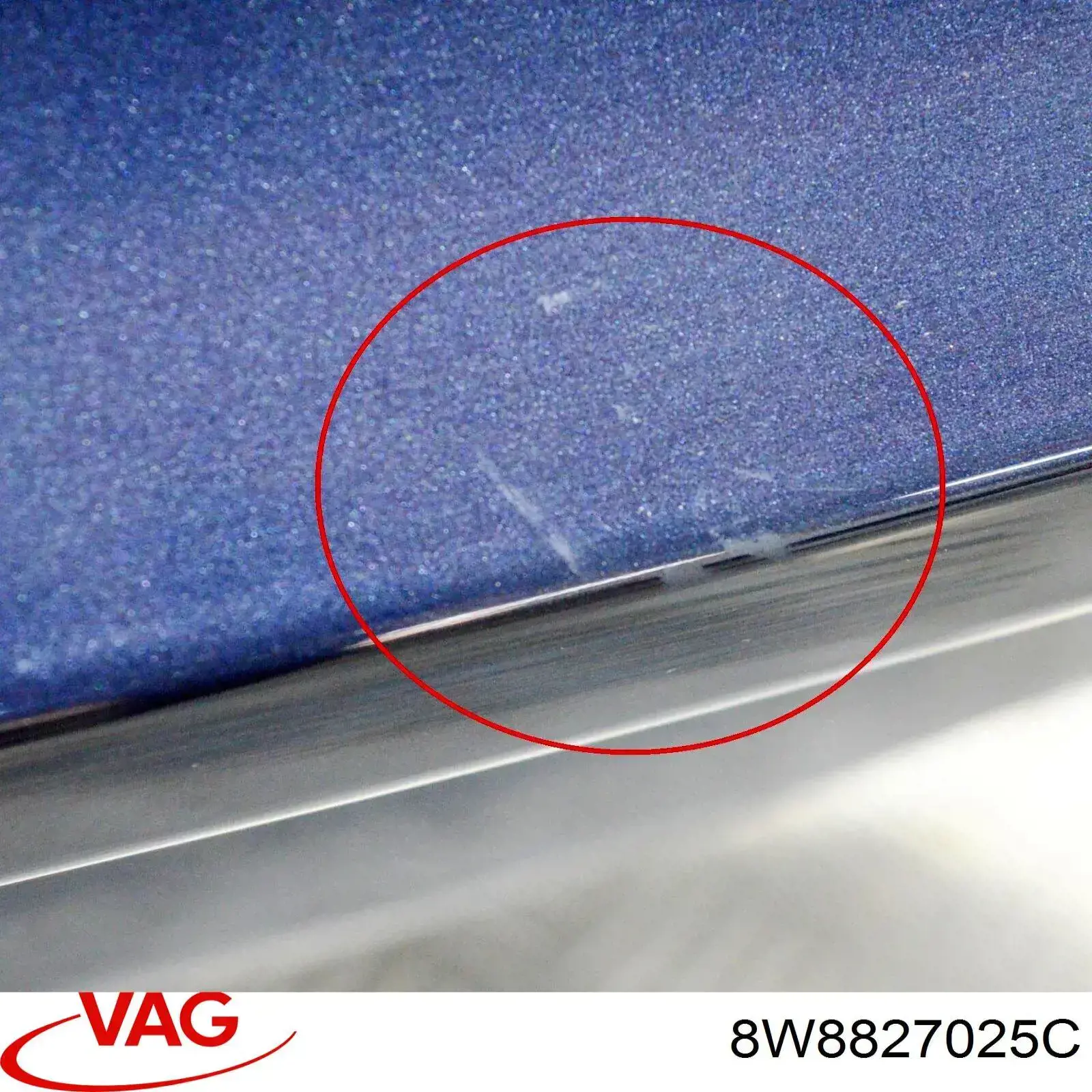 8W8827025C VAG Drzwi tylne (bagażnika 3/5)