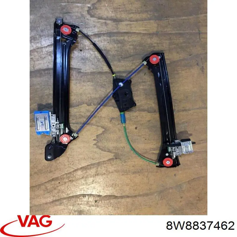 Mechanizm podnoszenia szyby drzwi przednich prawych VAG 8W8837462 cena, od 139,61 USD