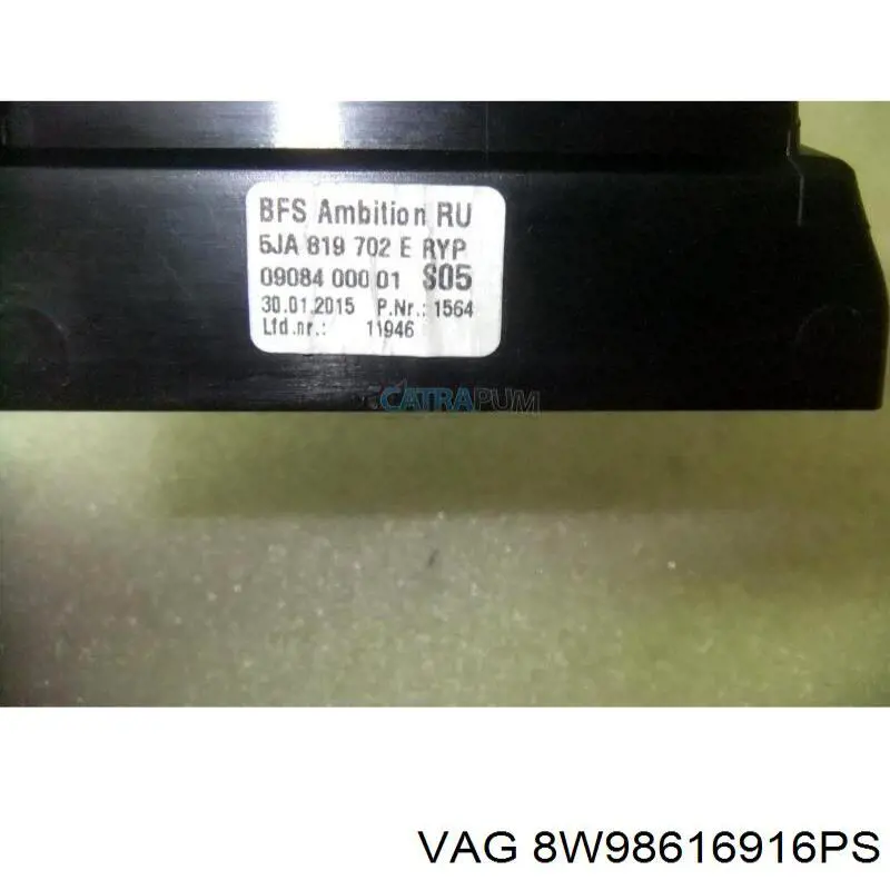 Do koszyka 8W9861691A6PS VAG 