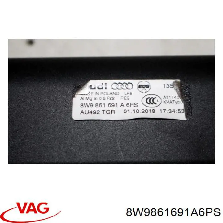 VAG 8W9861691A6PS cena, od 187,28 USD