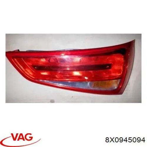 8X0945094 VAG Lampa zespolona tylna prawa