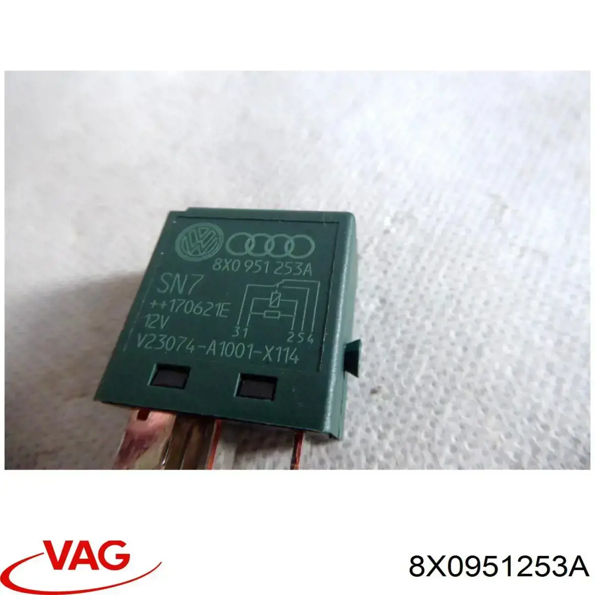 Elektryczne przekaźnik wielofunkcyjne VAG 8X0951253A cena, od 10,25 USD