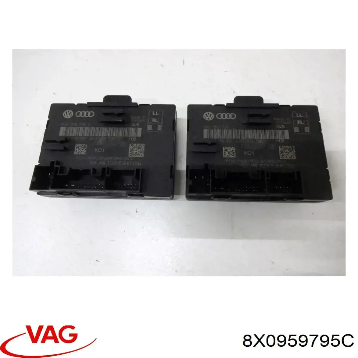 8X0959795C VAG Blok komfortu tylnych drzwi