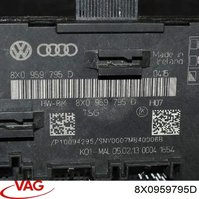 Blok komfortu tylnych drzwi VAG 8X0959795D cena, od 51,15 USD