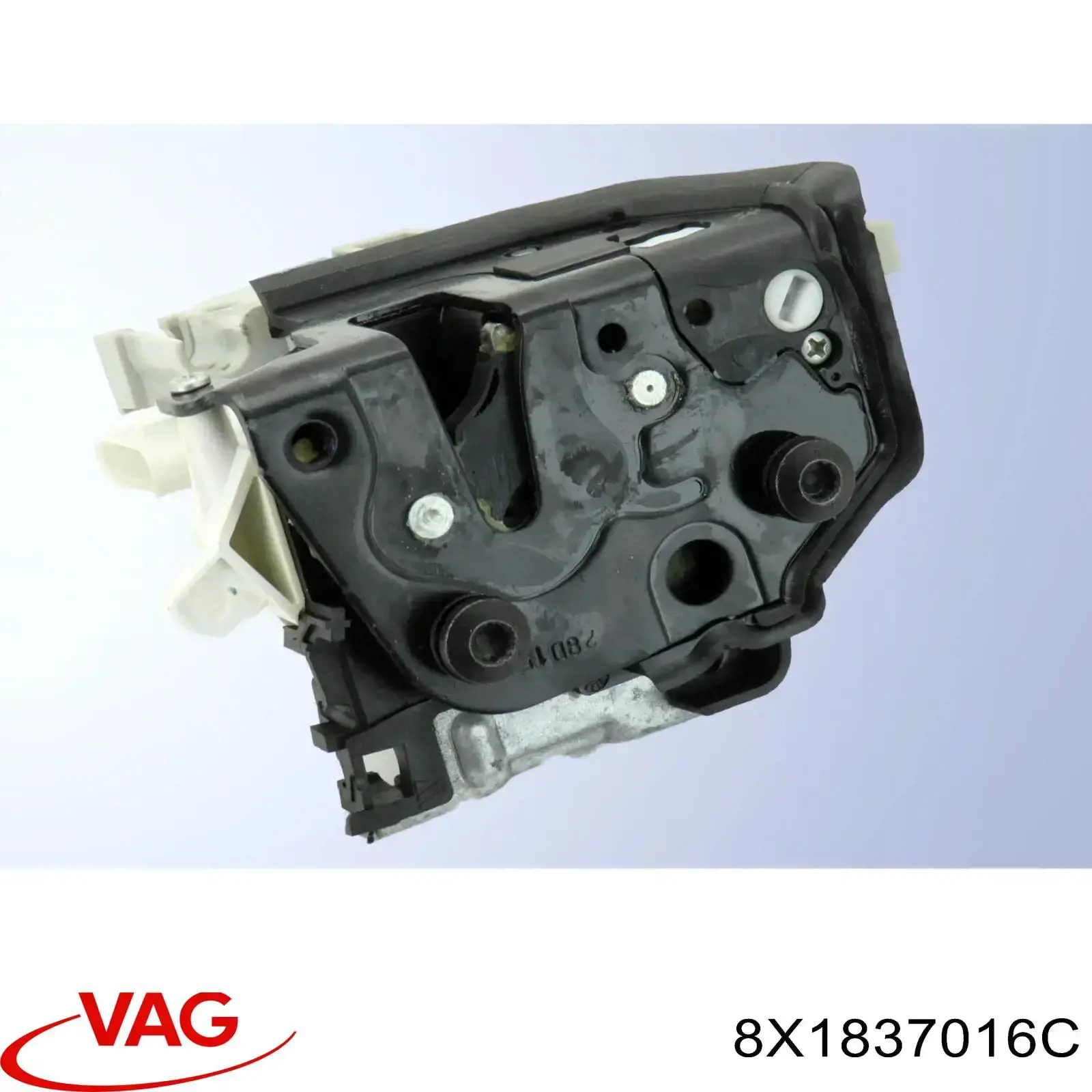 8X1837016C VAG Zamek drzwi przednich prawych