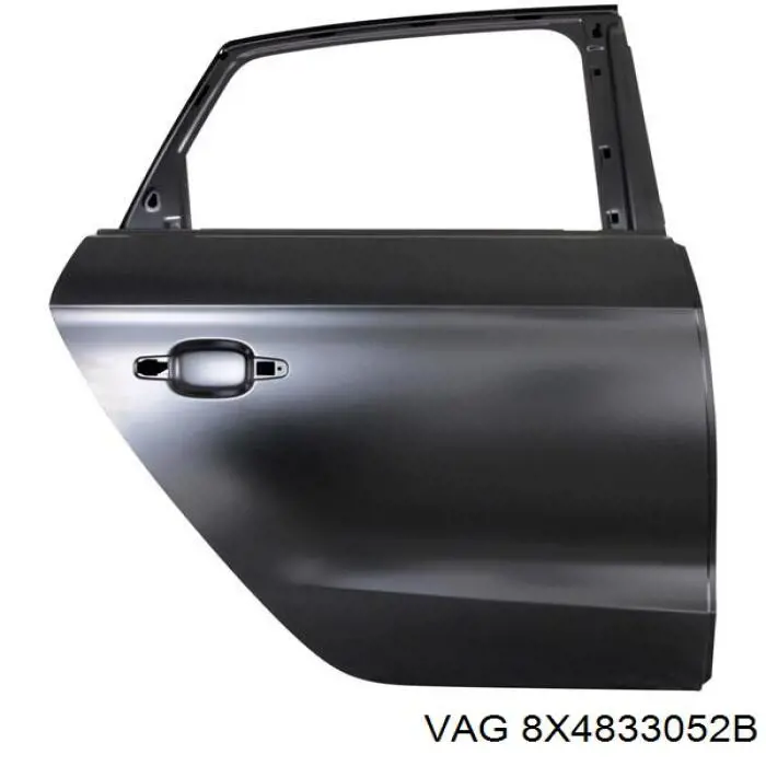 8X4833052B VAG Drzwi tylne prawe