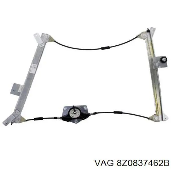 Mechanizm podnoszenia szyby drzwi przednich prawych VAG 8Z0837462B cena, od 112,37 USD