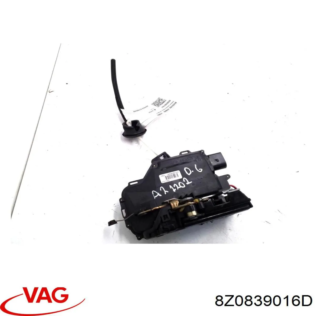 8Z0839016D VAG Zamek drzwi tylnych prawych