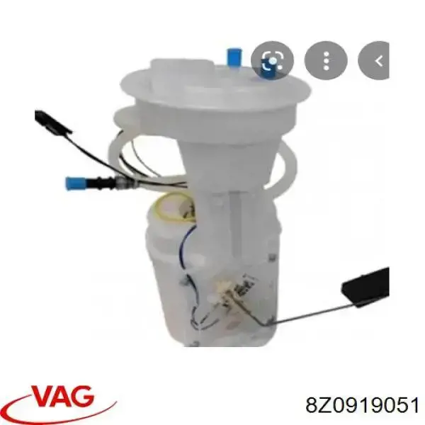 8Z0919051 VAG Moduł pompy paliwowej z czujnikiem poziomu paliwa