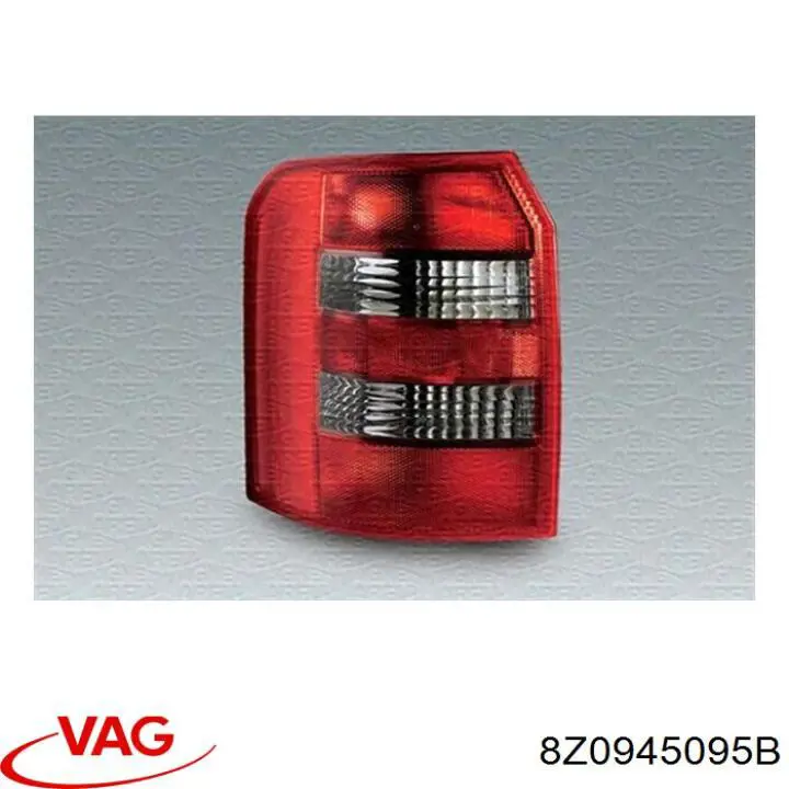 Lampa zespolona tylna lewa do Audi A2  8Z0