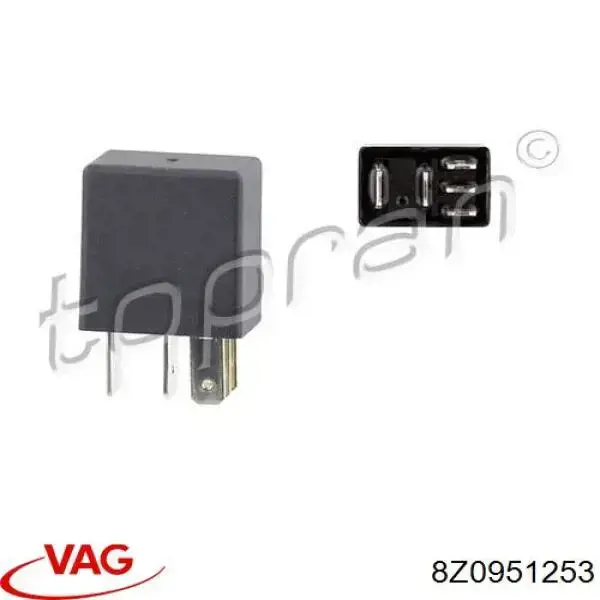 8Z0951253 VAG Przekaźnik rozrusznika