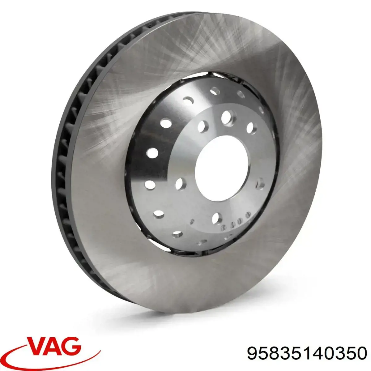 95835140350 VAG Tarcza hamulcowa przednia