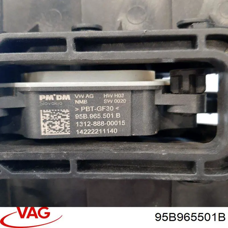 95B965501B VAG Napęd żaluzji chłodnicy (silnik)