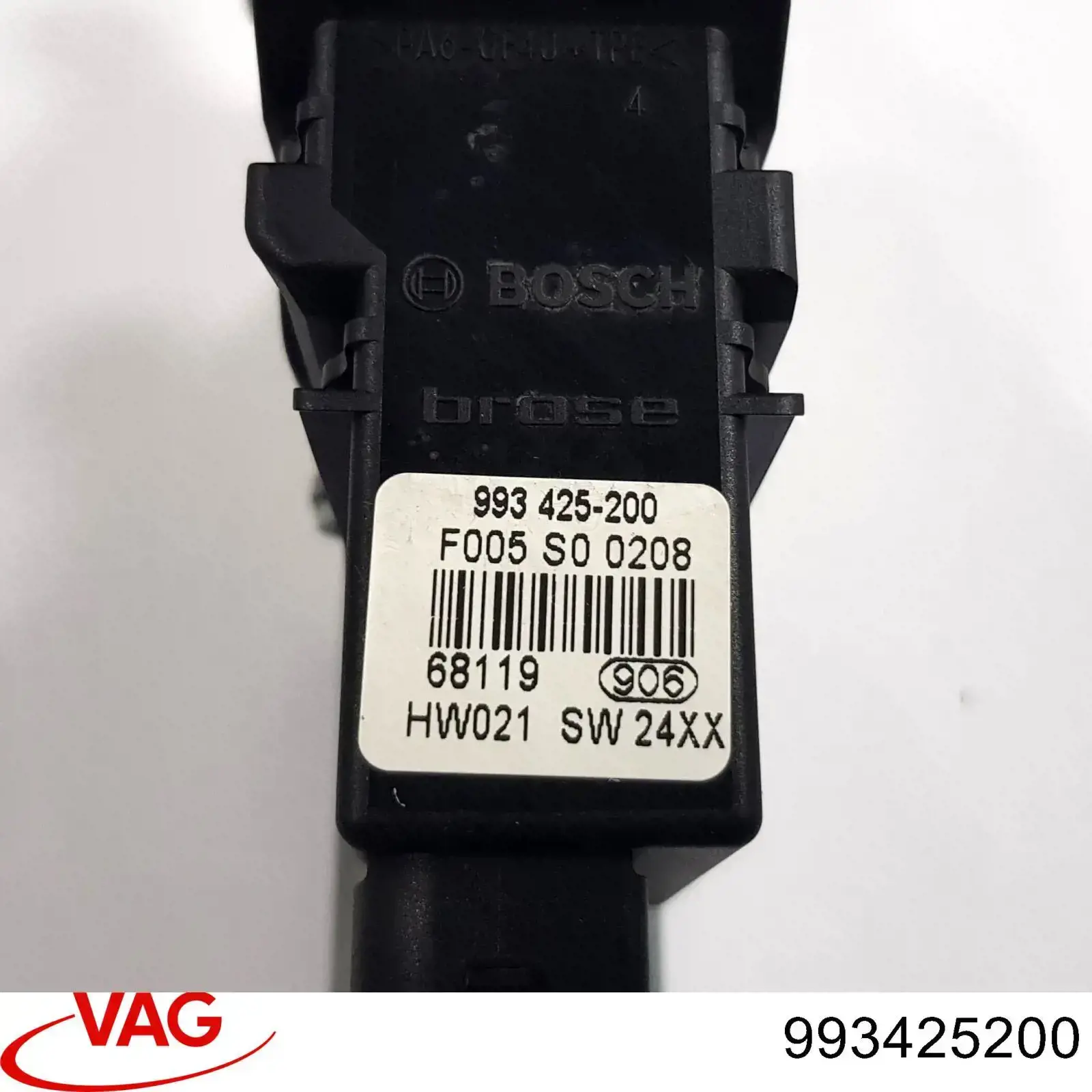 993425200 VAG Silniczek podnnośnika szyby drzwi tylnych prawych