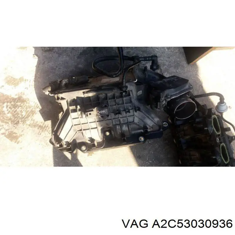 Przepustnica, komplet A2C53030936 VAG