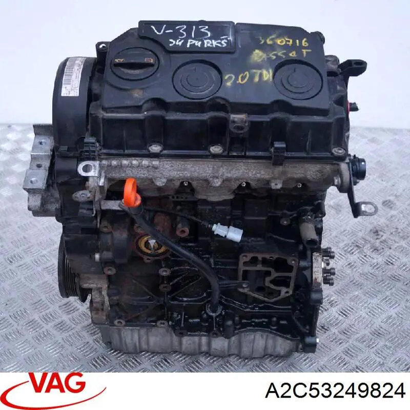 Do koszyka A2C53249824 VAG Przepustnica, komplet