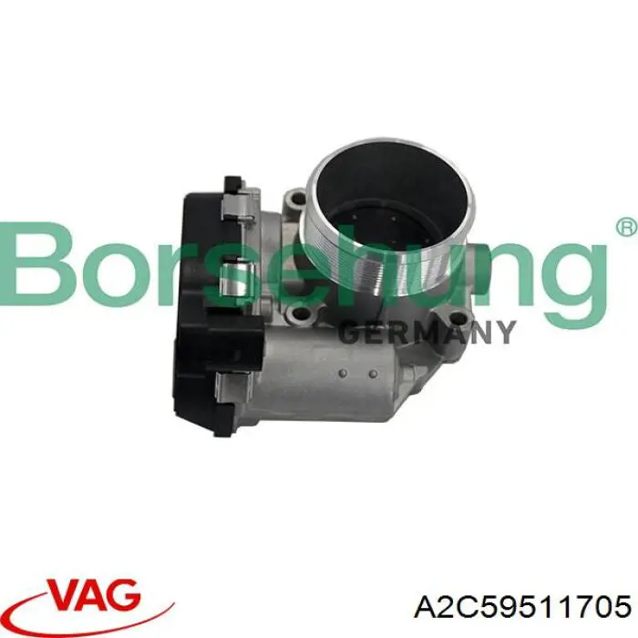 Przepustnica, komplet VAG A2C59511705 cena, od 54,58 USD