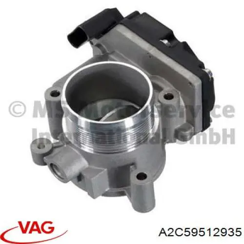 Przepustnica, komplet VAG A2C59512935 cena, od 136,36 USD