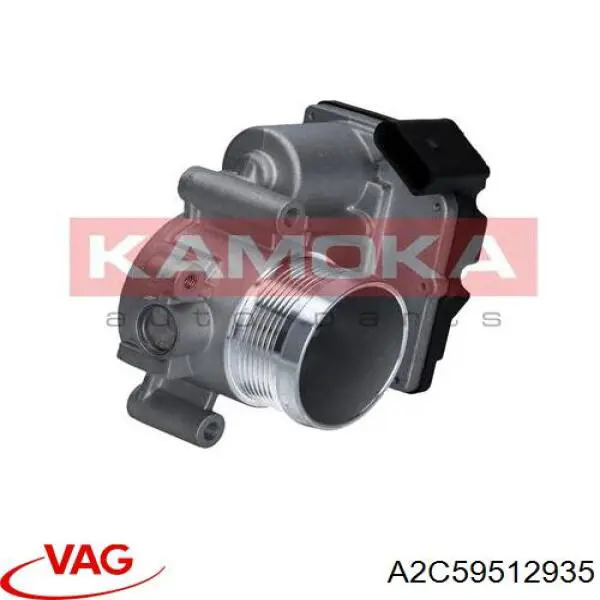 Do koszyka A2C59512935 VAG Przepustnica, komplet