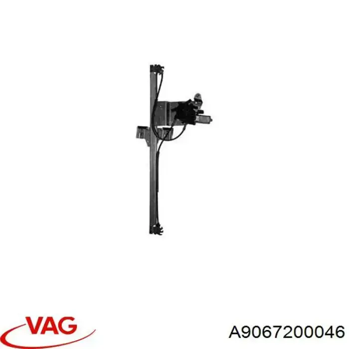 A9067200046 VAG Mechanizm podnoszenia szyby drzwi przednich lewych