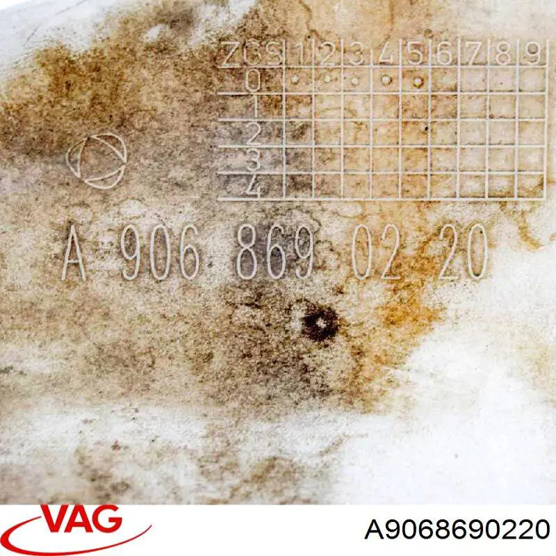 Do koszyka A9068690220 VAG Zbiorniczek spryskiwacza szyb