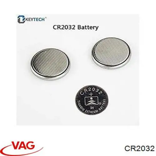 CR2032 VAG Bateria pilota
