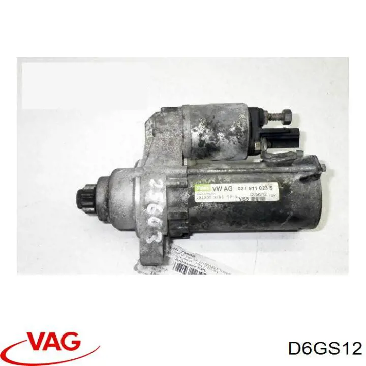 D6GS12 VAG Rozrusznik