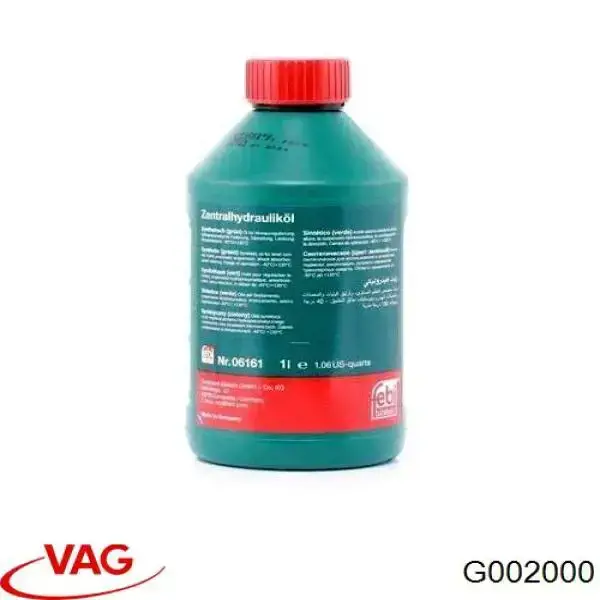 Do koszyka G002000 VAG Płyn hydraulicznego układu wspomagania
