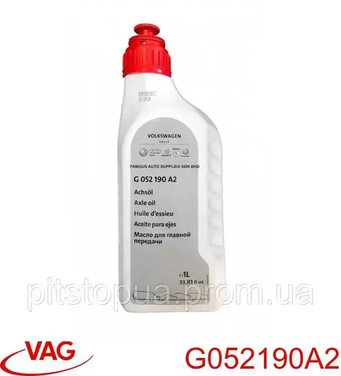 Olej przekładniowy VAG G052190A2 cena, od 35,92 USD
