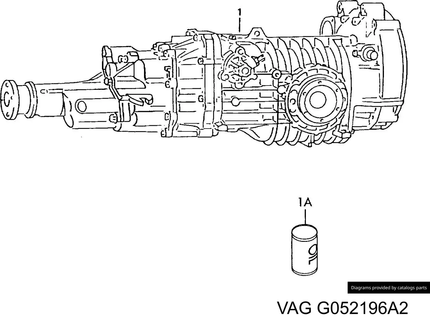 Olej przekładniowy VAG G052196A2 cena, od 69,97 USD