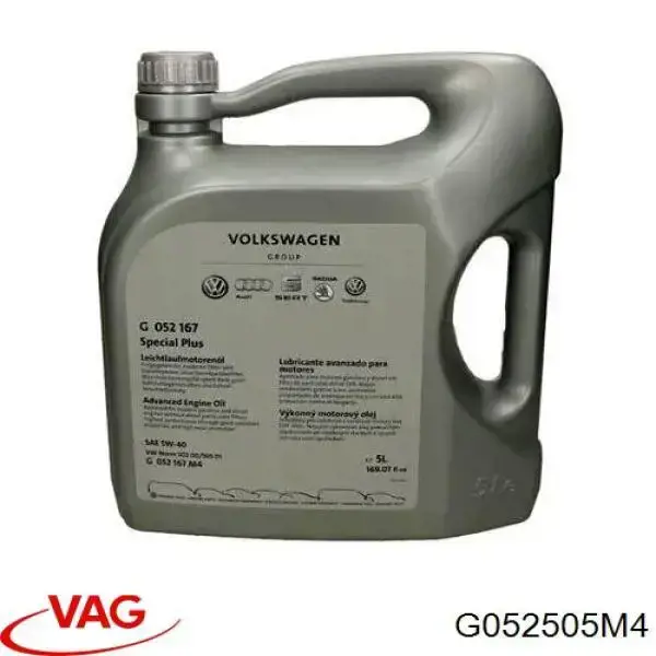 Olej do silnika VAG G052505M4 cena, od 73,23 USD