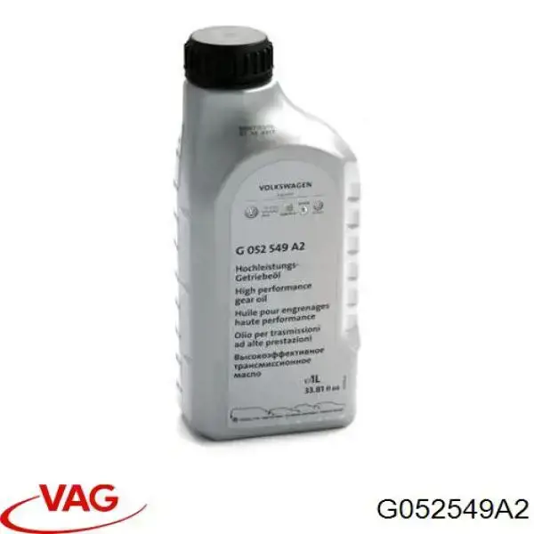 Olej przekładniowy VAG G052549A2 cena, od 65,85 USD