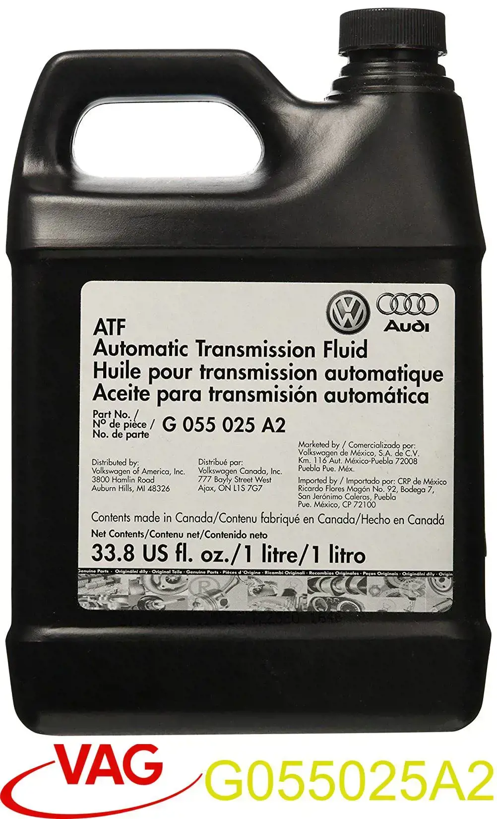 Do koszyka G055025A2 VAG Olej przekładniowy