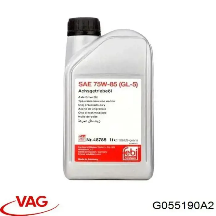 Olej przekładniowy VAG G055190A2 cena, od 35,92 USD