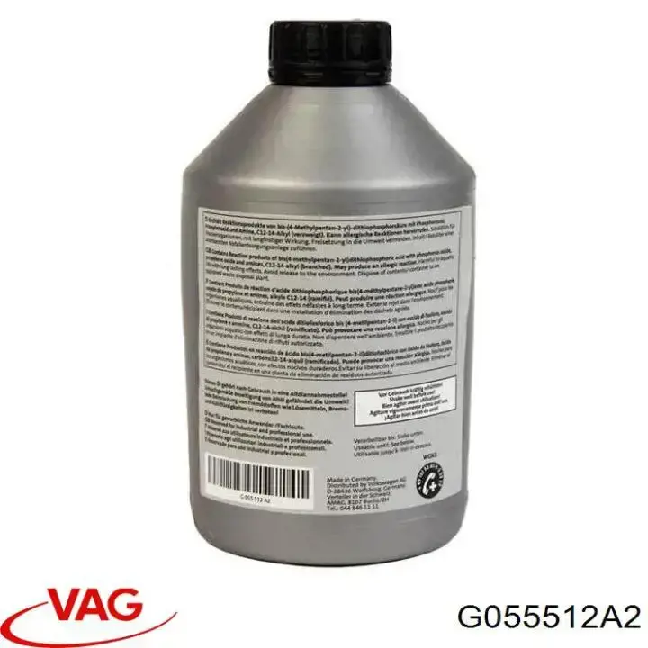 Do koszyka G055512A2 VAG Olej przekładniowy