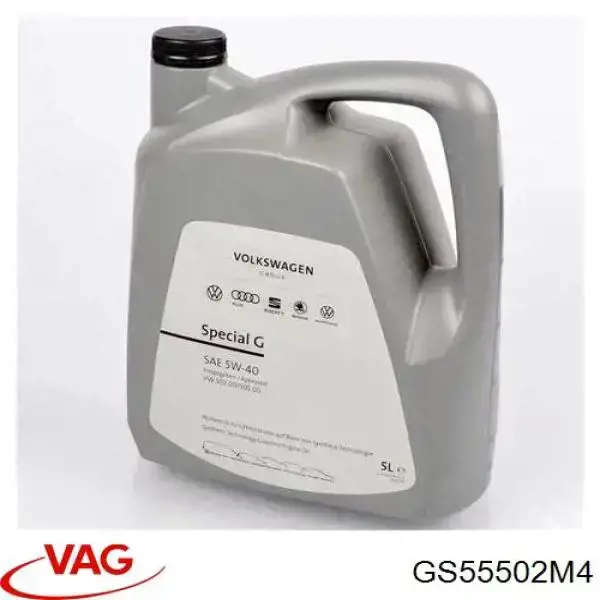 Olej do silnika VAG GS55502M4 cena, od 61,56 USD