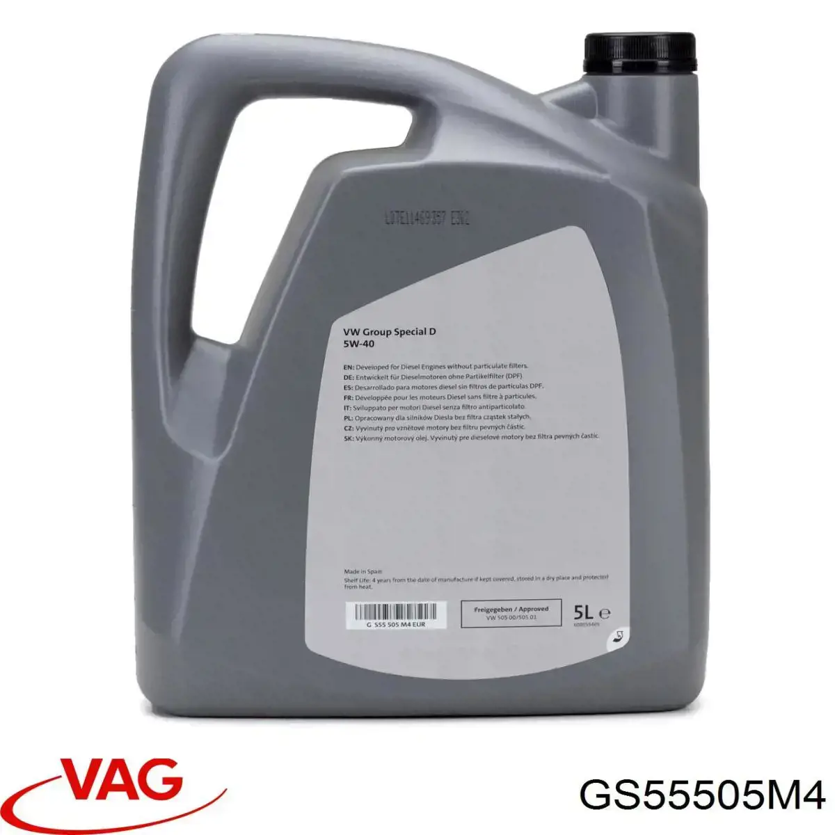 Olej do silnika VAG GS55505M4 cena, od 65,01 USD