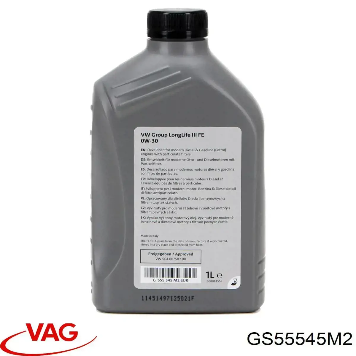 Olej do silnika VAG GS55545M2 cena, od 15,99 USD