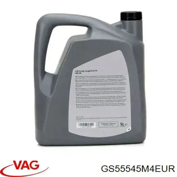 Olej do silnika VAG GS55545M4EUR cena, od 90,20 USD
