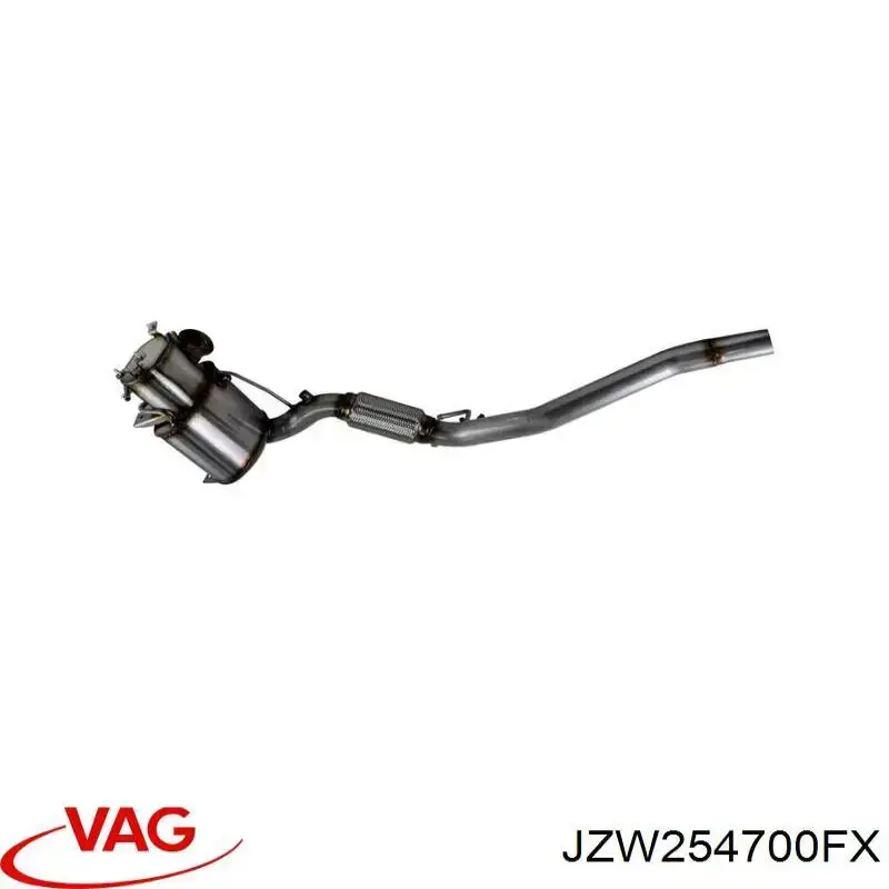 JZW254700FX VAG Filtr cząstek stałych układu wydechowego
