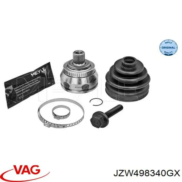 JZW498340GX VAG Przegub homokinetyczny przedni zewnętrzny
