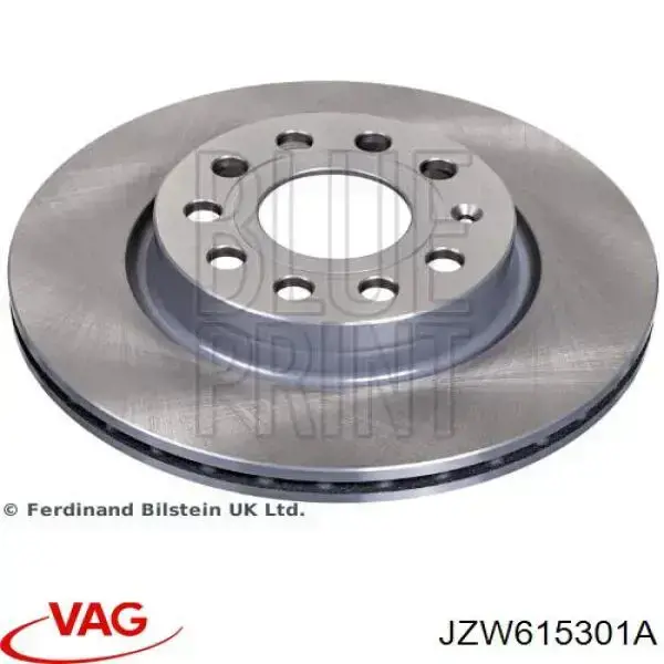 Tarcza hamulcowa przednia VAG JZW615301A cena, od 41,85 USD