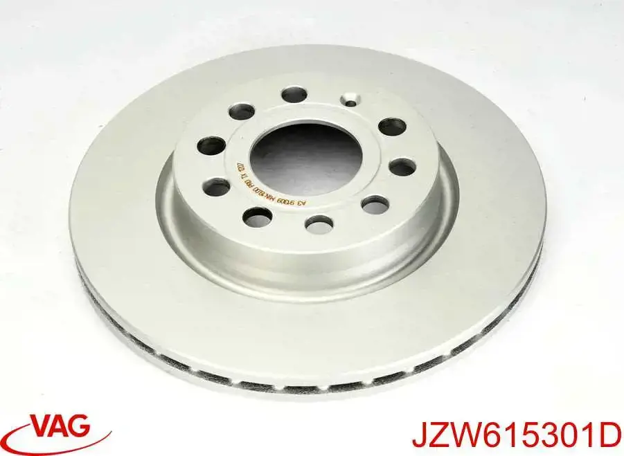 Do koszyka JZW615301D VAG Tarcza hamulcowa przednia