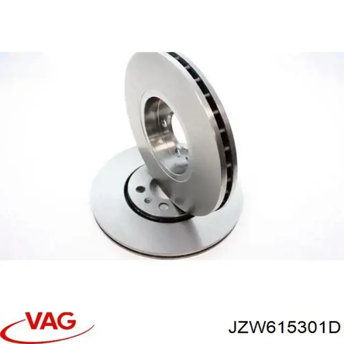 Tarcza hamulcowa przednia JZW615301D VAG