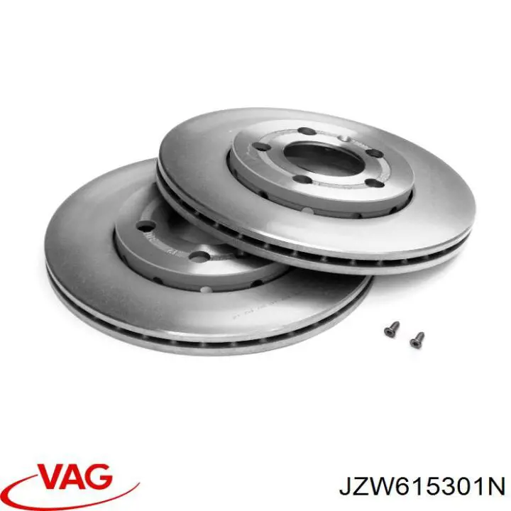 Tarcza hamulcowa przednia JZW615301N VAG