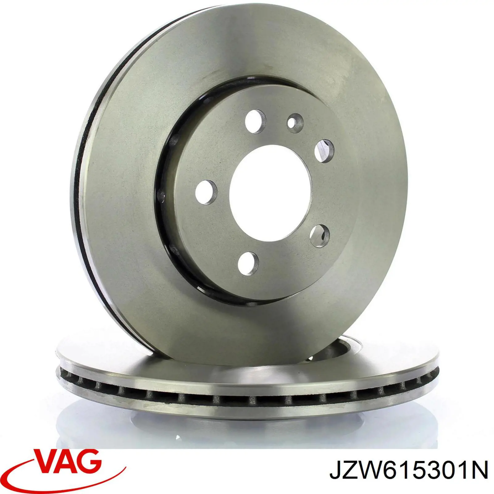 Do koszyka JZW615301N VAG Tarcza hamulcowa przednia