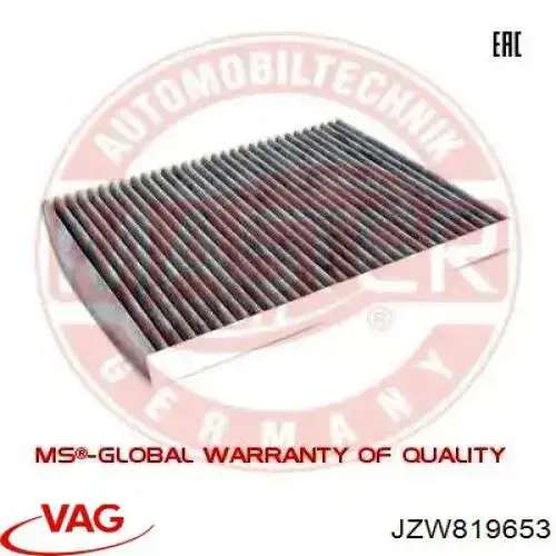 Filtr kabiny VAG JZW819653 cena, od 15,03 USD