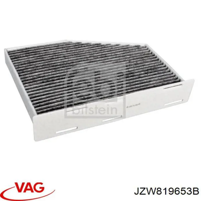 Do koszyka JZW819653B VAG Filtr kabiny